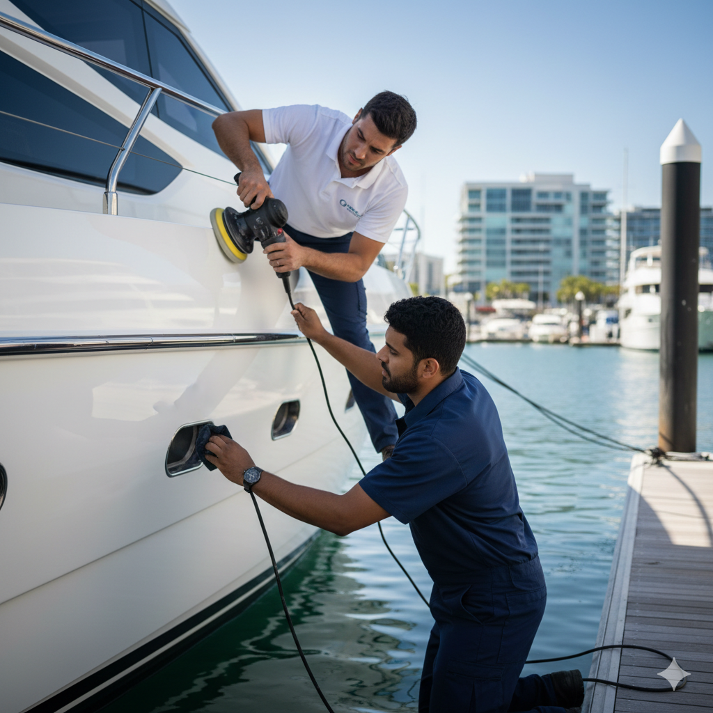 Professional yacht maintenance